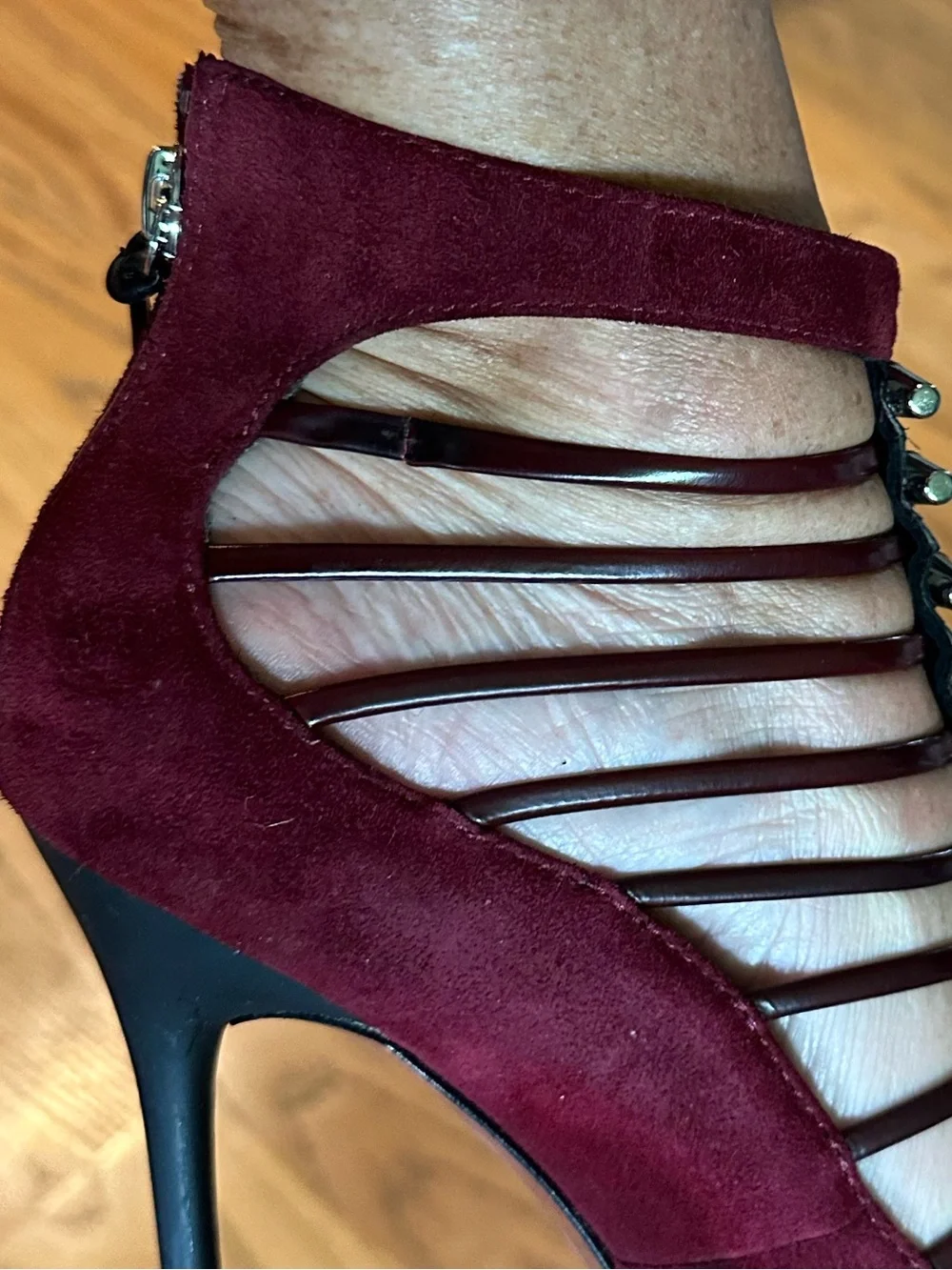 L.A.M.B. elegant burgundy